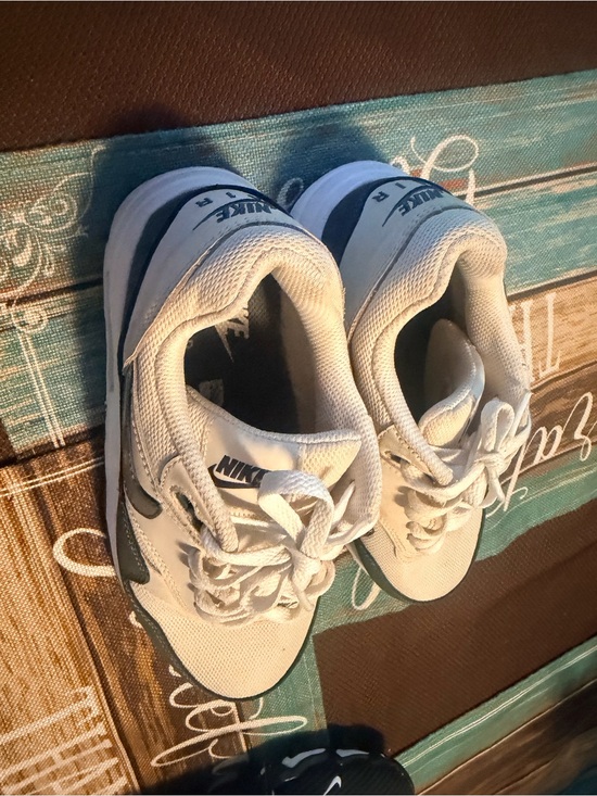 Nike Other - Nike Kids White and Black Low-Top Sneakers